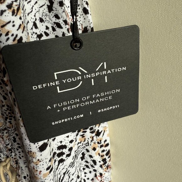 DYI Women's Wild Spots Belted Romper Leopard Print Size Medium - Picture 5 of 7